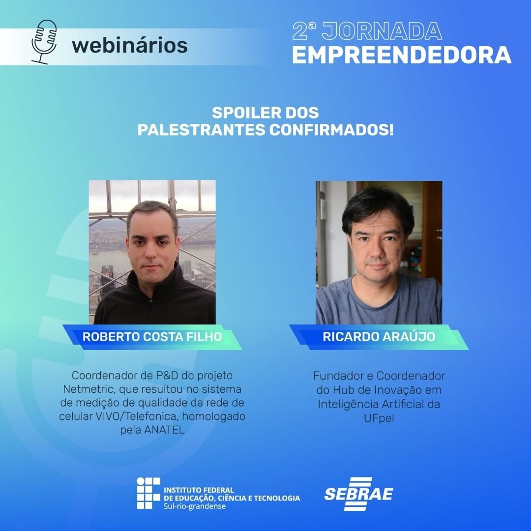 II Jornada Empreendedora do IFSul — imagem histórica