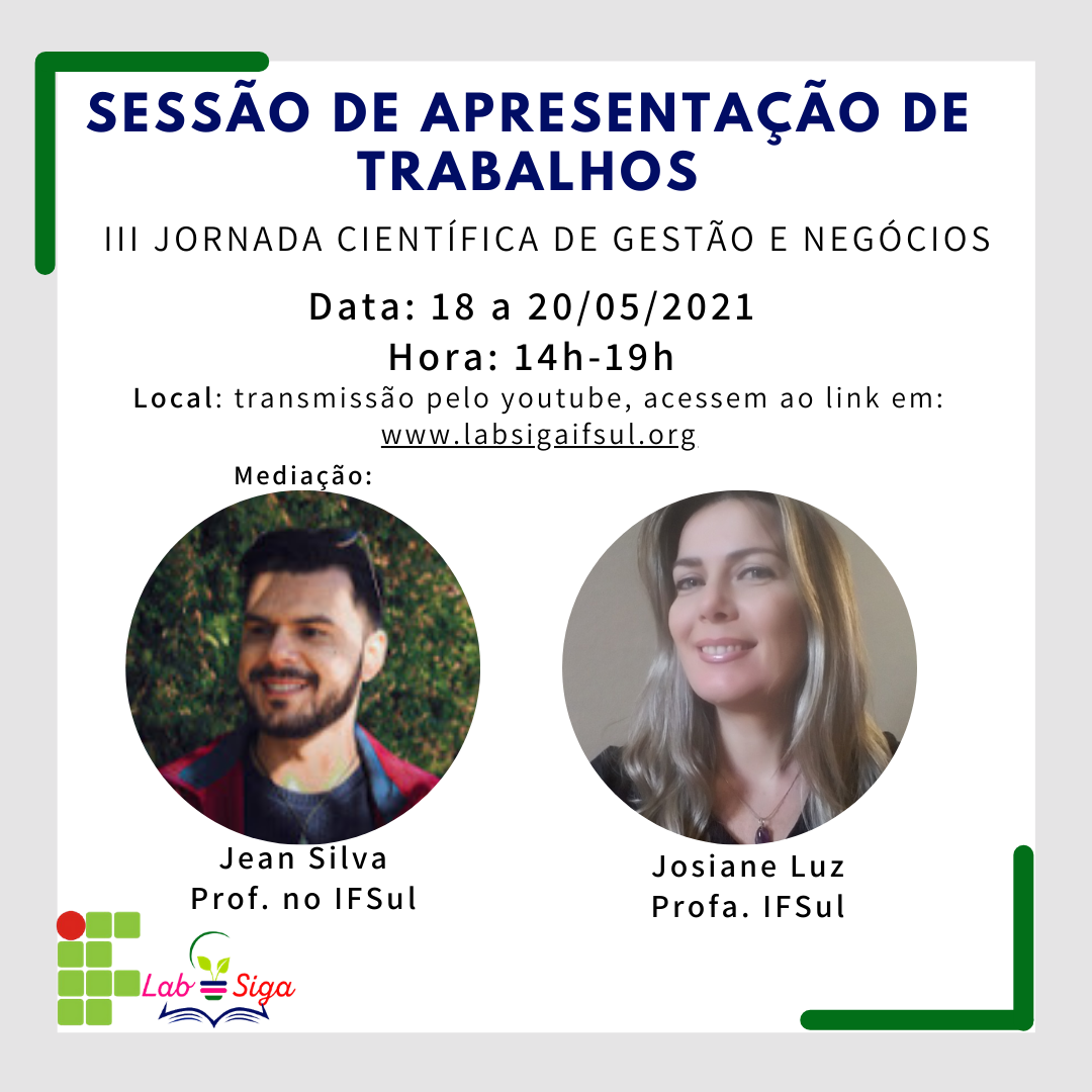 III Jornada de Gestão — 2021 — imagem histórica