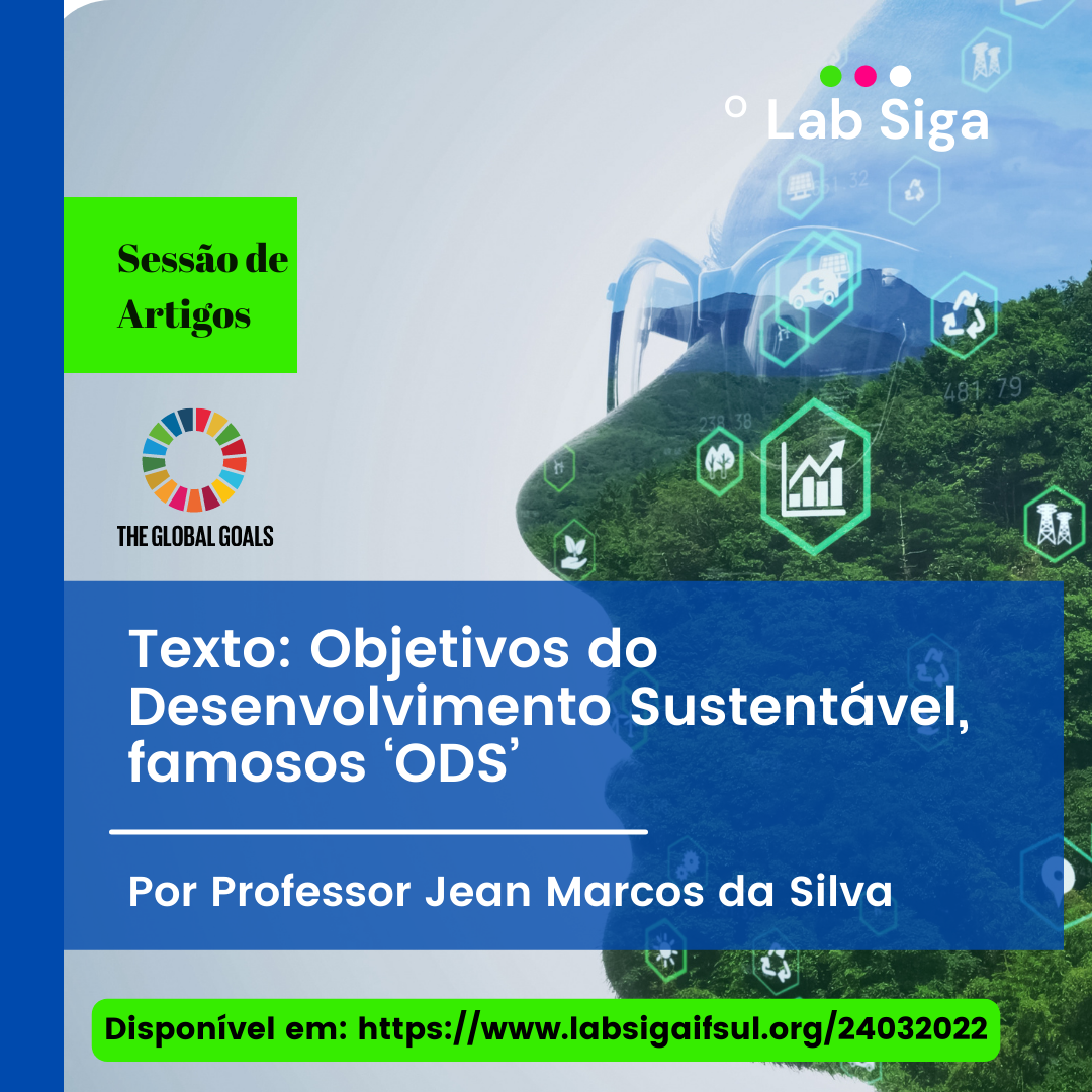 Objetivos do Desenvolvimento Sustentável, famosos ‘ODS’ — imagem de destaque