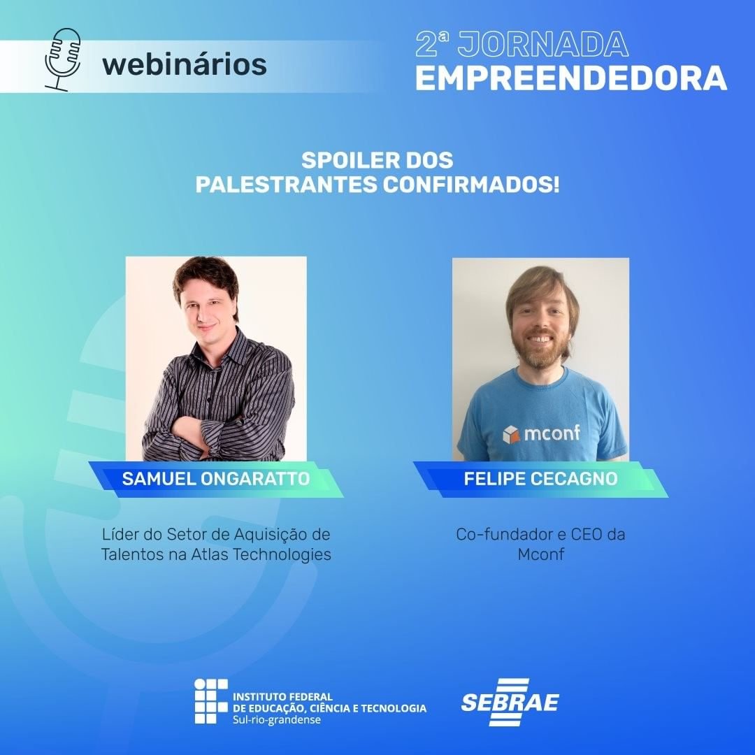 II Jornada Empreendedora do IFSul — imagem histórica